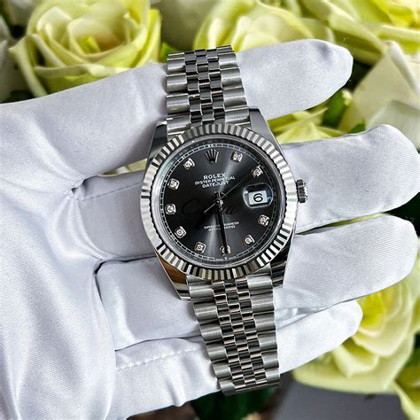 how to change rolex datejust dial|Rolex Datejust 41 with diamonds.